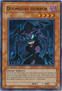 Doomsday Horror - PTDN-EN022 - Super Rare - 1st Edition