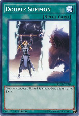 Double Summon - SDGR-EN026 - Common - 1st Edition