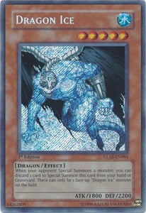 Dragon Ice - GLAS-EN084 - Secret Rare - 1st Edition