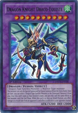 Dragon Knight Draco-Equiste - DREV-EN038 - Ultra Rare - 1st Edition