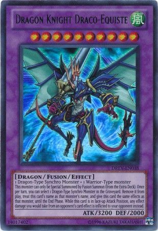 Dragon Knight Draco-Equiste - DREV-EN038 - Ultra Rare - Unlimited