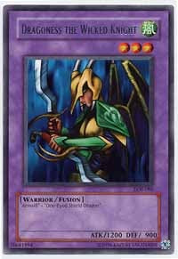 Dragoness the Wicked Knight - LOB-086 - Rare - Unlimited