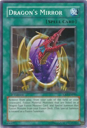 Dragon's Mirror - CRV-EN040 - Common - 1st Edition