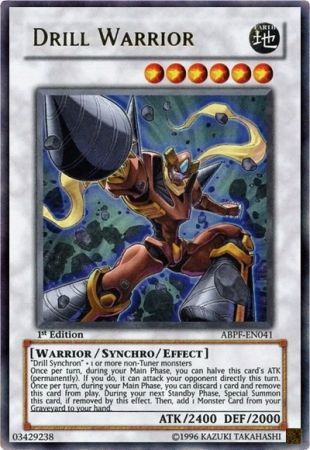 Drill Warrior - ABPF-EN041 - Ultra Rare - 1st Edition