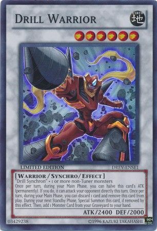 Drill Warrior - DREV-ENSE1 - Super Rare - Limited