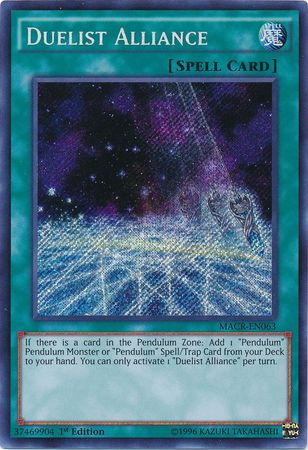Duelist Alliance - MACR-EN063 - Secret Rare - 1st Edition