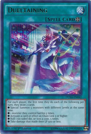 Dueltaining - DUSA-EN042 - Ultra Rare - 1st Edition