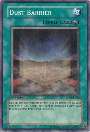 Dust Barrier - AST-087 - Common - 1st Edition