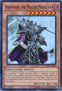 Endymion, the Master Magician - SDSC-EN001 - Ultra Rare - 1st Edition