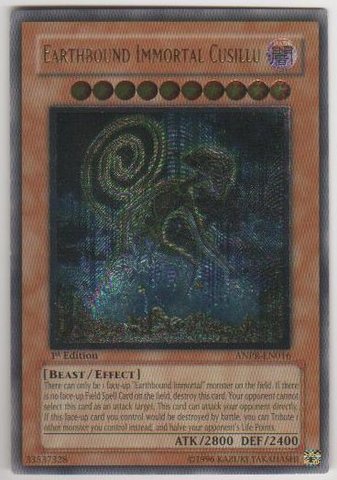 Earthbound Immortal Cusillu - Ultimate - ANPR-EN016 - Ultimate Rare - 1st