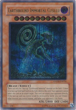 Earthbound Immortal Cusillu - Ultimate - ANPR-EN016 - Ultimate Rare - Unlimited