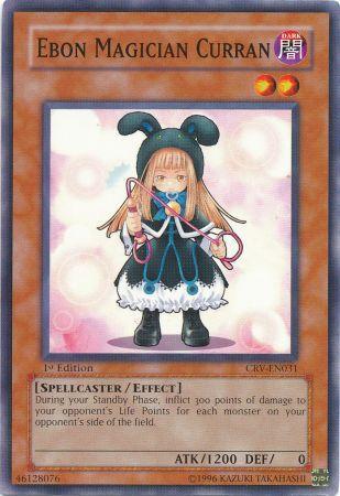 Ebon Magician Curran - CRV-EN031 - Common - 1st Edition