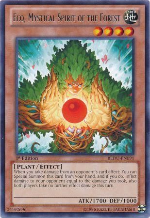 Eco, Mystical Spirit of the Forest - REDU-EN091 - Rare - 1st Edition