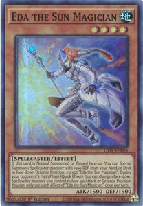 Eda the Sun Magician - LIOV-EN093 - Super Rare - 1st Edition