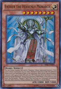 Ehther the Heavenly Monarch - SR01-EN000 - Ultra Rare - Unlimited