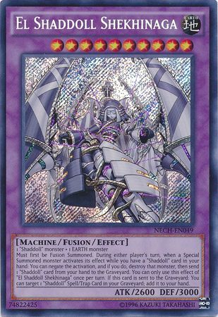 El Shaddoll Shekhinaga - NECH-EN049 - Secret Rare - Unlimited