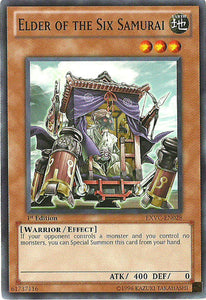 Elder of the Six Samurai - EXVC-EN028 - Common - 1st Edition