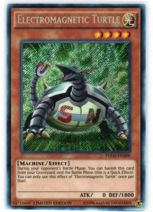 Electromagnetic Turtle - YGLD-ENA00 - Secret Rare - Limited