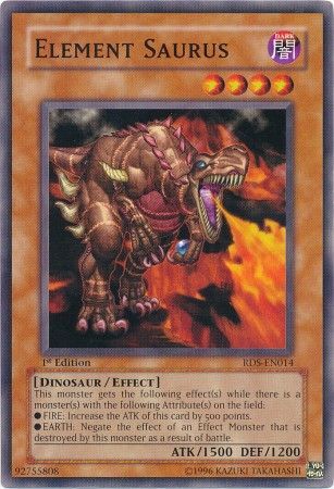 Element Saurus - RDS-EN014 - Common - 1st Edition