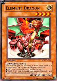 Element Dragon - SD1-EN008 - Common - 1st Edition