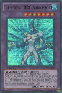 Elemental HERO Aqua Neos - LCGX-EN057 - Super Rare - 1st Edition