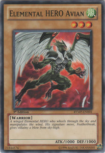 Elemental HERO Avian  - RYMP-EN001 - Common - 1st Edition