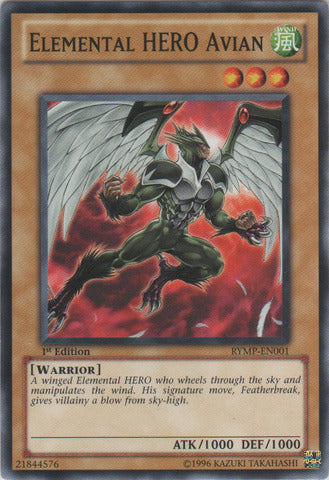 Elemental HERO Avian  - RYMP-EN001 - Common - 1st Edition