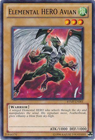 Elemental HERO Avian - RYMP-EN001 - Common - Unlimited