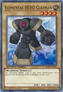 Elemental HERO Clayman - SGX1-ENA03 - Common - 1st Edition