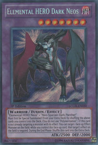 Elemental HERO Dark Neos - LCGX-EN059 - Secret Rare - 1st Edition