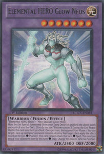 Elemental HERO Glow Neos - LCGX-EN061 - Rare - 1st Edition