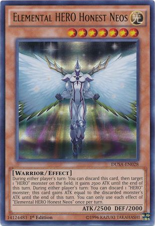 Elemental HERO Honest Neos - DUSA-EN028 - Ultra Rare - 1st Edition