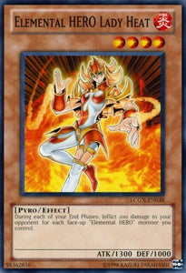 Elemental HERO Lady Heat - LCGX-EN038 - Common - Unlimited