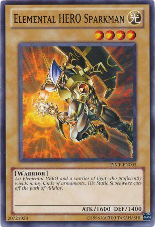 Elemental HERO Sparkman - RYMP-EN003 - Common - Unlimited