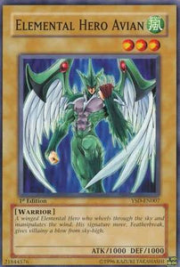 Elemental Hero Avian - YSD-EN007 - Common - 1st Edition