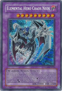 Elemental Hero Chaos Neos - GLAS-EN036 - Secret Rare - Unlimited