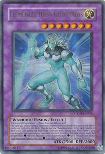 Elemental Hero Glow Neos - STON-EN036 - Ultra Rare - Unlimited