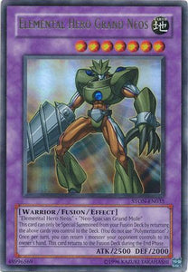 Elemental Hero Grand Neos - STON-EN035 - Ultra Rare - Unlimited