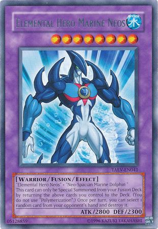 Elemental Hero Marine Neos - TAEV-EN041 - Rare - Unlimited