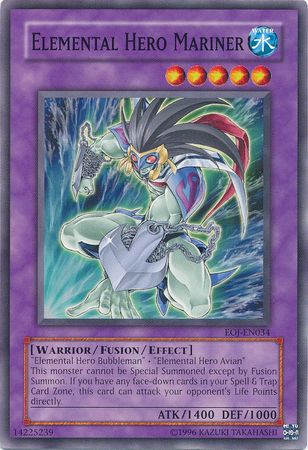 Elemental Hero Mariner - EOJ-EN034 - Common - Unlimited