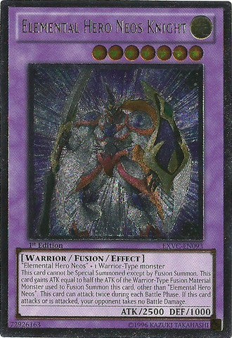 Elemental Hero Neos Knight - Ultimate - EXVC-EN093 - Ultimate Rare - 1st