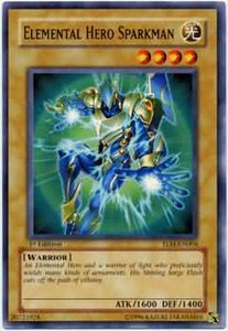 Elemental Hero Sparkman - TLM-EN004 - Common - 1st Edition