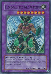 Elemental Hero Wild Wingman - EOJ-EN035 - Super Rare - Unlimited