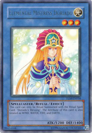 Elemental Mistress Doriado - TLM-EN034 - Rare - Unlimited