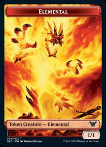 Elemental/Spirit Token(004/009) - NEC - Token