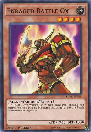 Enraged Battle Ox - SDKS-EN013 - Common - 1st Edition