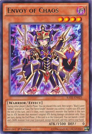 Envoy of Chaos - RATE-EN025 - Rare - 1st Edition