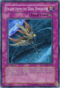 Escape from the Dark Dimension - PTDN-EN072 - Super Rare - 1st Edition