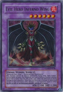 Evil Hero Inferno Wing - GLAS-EN038 - Ultra Rare - Unlimited