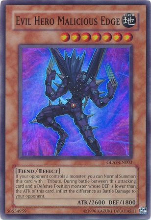 Evil Hero Lightning Golem - GLAS-EN039 - Ultra Rare - Unlimited